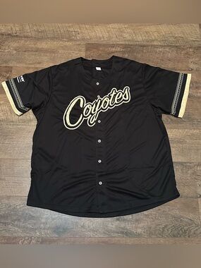 Arizona Coyotes baseball-style jersey